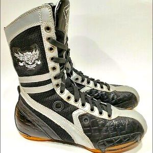 Frontline Brian Freedman high top hip hop sneakers